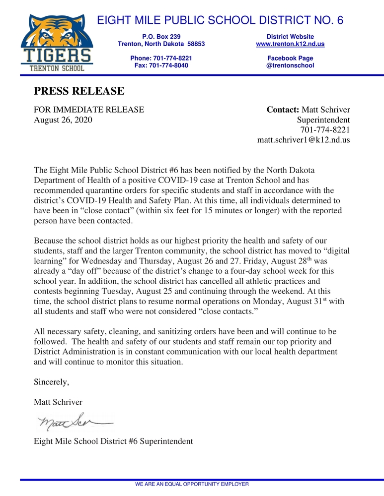 Press Release